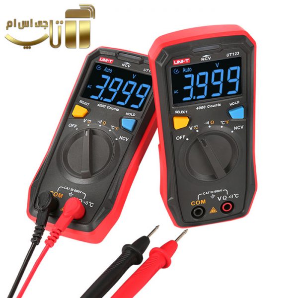 مولتی متر و اهم متر دیجیتال UNI-T UT-123