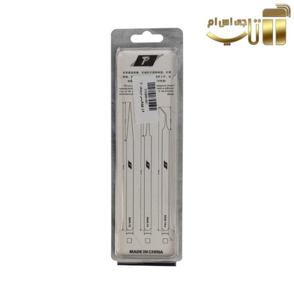 پنس استیل ضدزنگ سر صاف Aaa-14 - تصویر 3