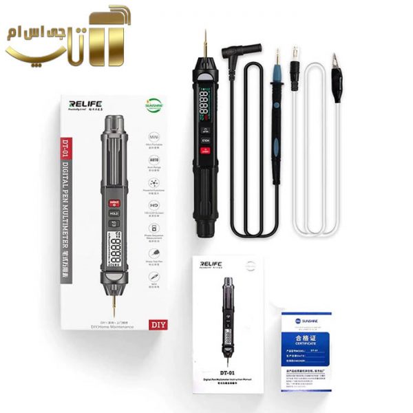 مولتی متر قلمی دیجیتال RELIFE DT-01 - تصویر 3