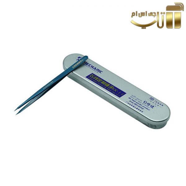 پنس سر صاف نوک تیز MECHANIC KK-11