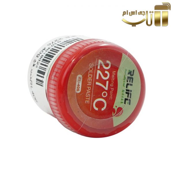 خمیر قلع 227 درجه ریلایف RELIFE RL-406 مناسب لحیم کاری برد گوشی های موبایل