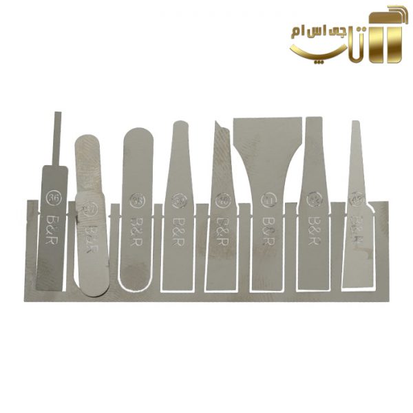 ست 43 عددی دسته تیغ B&R X4301 مناسب پاک کردن چسب آی سی برد گوشی - تصویر 5