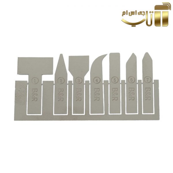 ست 43 عددی دسته تیغ B&R X4301 مناسب پاک کردن چسب آی سی برد گوشی - تصویر 8
