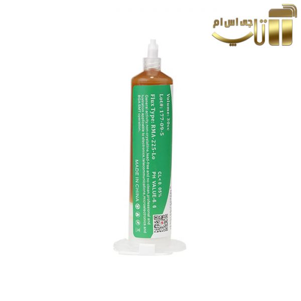 خمیر فلکس سرنگی BAKU RMA-225-LO مناسب برای لحیم کاری