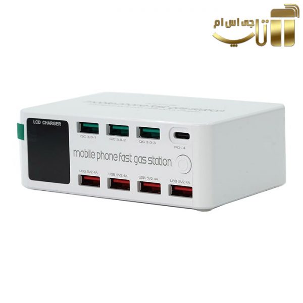 مولتی شارژر 8 پورت ایزی فیکس مدل WLX-818D