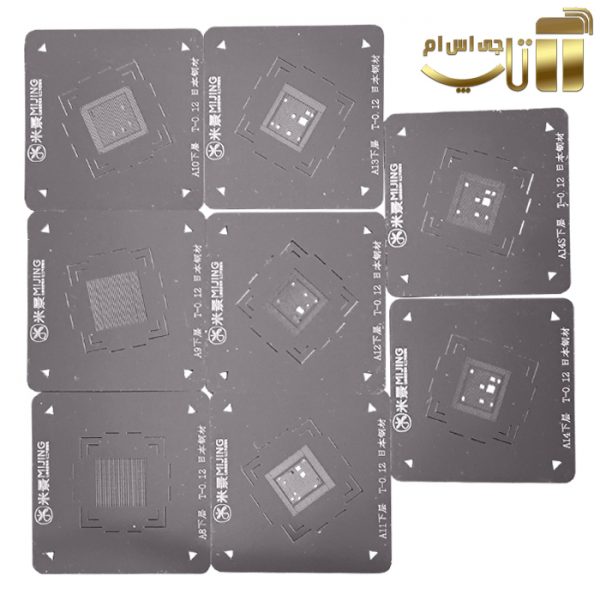 شابلون مگنتی MIJING Z21 مناسب تعمیر سی پی یو A8 تا A14S آیفون - تصویر 7
