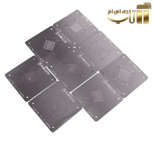 شابلون مگنتی MIJING Z21 مناسب تعمیر سی پی یو A8 تا A14S آیفون - تصویر 8