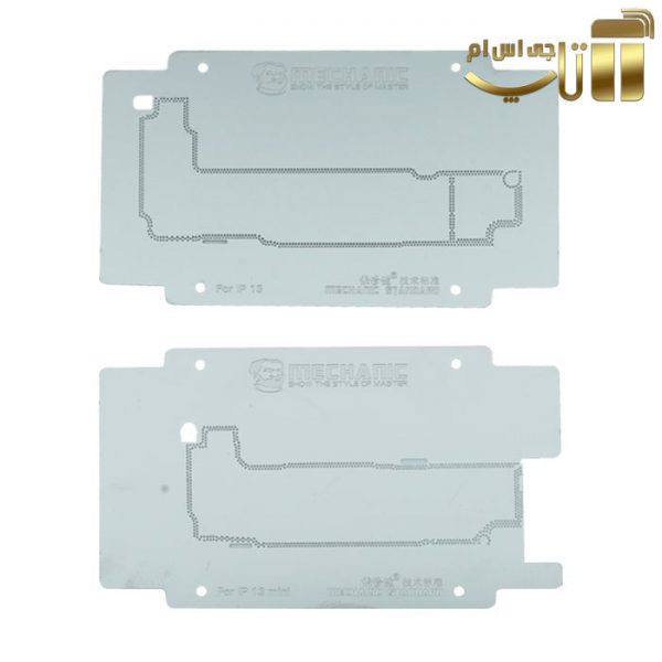 شابلون طبقات همراه با فیکسچر مکانیک Mechanic iBGA 13 مناسب گوشی های آیفون 13 تا 13 پرومکس - تصویر 4