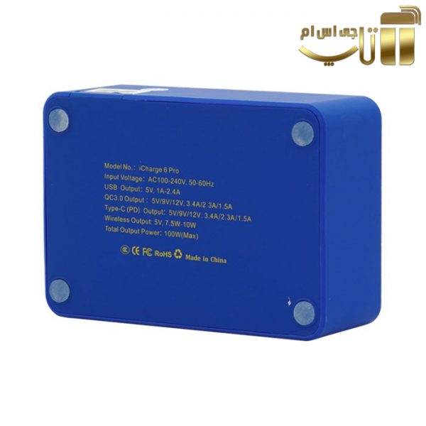 مولتی شارژر رومیزی مکانیک Mechanic icharge 6PRO - تصویر 4