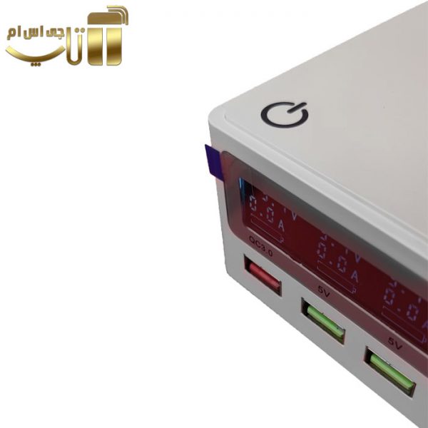 مولتی شارژر 5 پورت ایزی فیکس EF-868w با قابلیت وایرلس شارژ - تصویر 3