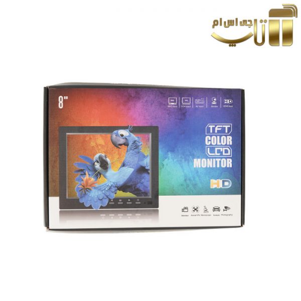 مانیتور 8 اینچ TFT مناسب استفاده در لوپ تعمیرات موبایل - تصویر 4