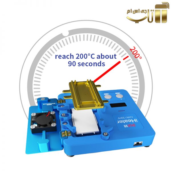 پری هیتر ‌JC Aixun – iHeater Pro Gen3 آیفون X تا 14PM - تصویر 11