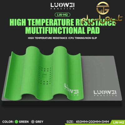 پد نسوز فلزی نگهدارنده لوپ LUOWEI LW-M1 - تصویر 4