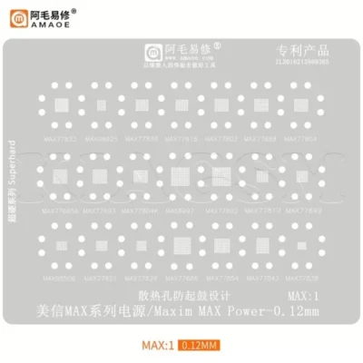 شابلون تغذیه و شارژ AMAOE MAX:1