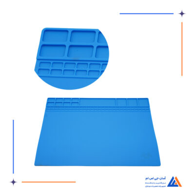 پد سیلیکونی آبی تیره OSS TEAM W220 30×40CM