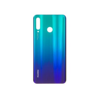 درب پشت گوشی هواوی HUAWEI P30 LITE / NOVA 4E اورجینال مشکی آبی سفید