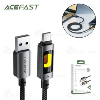 کابل Type-C ایس فست ACEFAST C21-04 طول 1.2 متر شدت جریان 3 آمپر