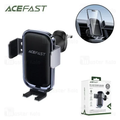 هولدر و شارژ وایرلس دریچه کولری هوشمند ایس فست ACEFAST D39 توان 15 وات - دارای پنل خورشیدی