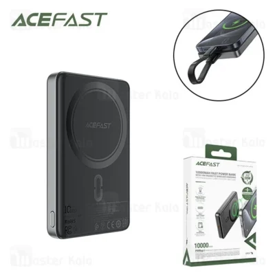 پاوربانک وایرلس 10000 مگ سیف ایس فست ACEFAST M12 توان 20 وات