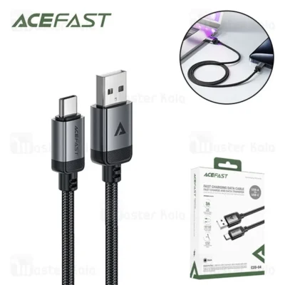 کابل Type-C ایس فست ACEFAST C20-04 طول 1.2 متر توان 15 وات