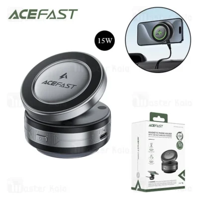 هولدر وکیوم دار برقی و شارژر وایرلس مگ سیف ایس فست ACEFAST E29