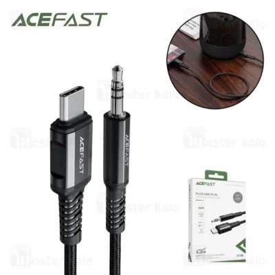 کابل AUX به Type C ایس فست ACEFAST C1-08 طول 1.2 متر