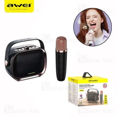 اسپیکر بلوتوث اوی Awei Y889 Karaoke Speaker توان 10 وات با میکروفون