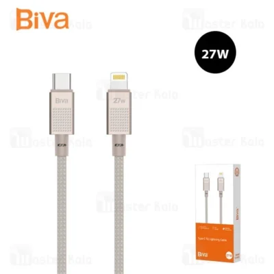 کابل لایتنینگ به Type-C بیوا Biva C-40CL طول 1 متر توان 27 وات