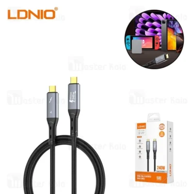 کابل Type C به Type C الدینیو LDNIO TC11c طول 1 متر توان 240 وات