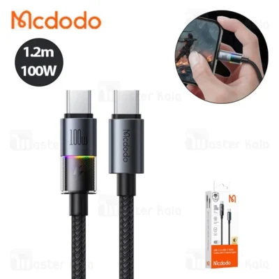 کابل Type-C به Type-C مک دودو Mcdodo CA-820 طول 1.2 متر توان 100 وات