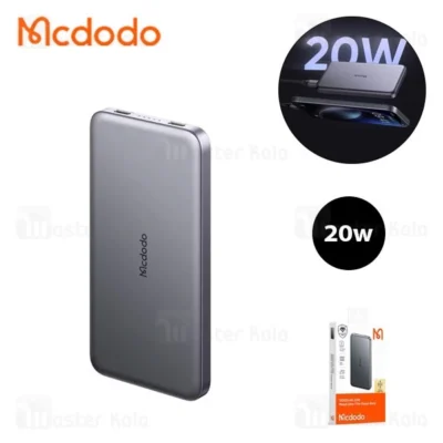پاوربانک فوق نازک 10000 مک دودو Mcdodo MC-378 Metal Ultra Thin توان 20 وات