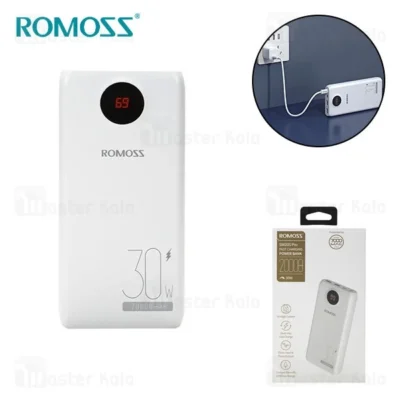 پاوربانک 20000 روموس Romoss PSW20S Pro توان 30 وات