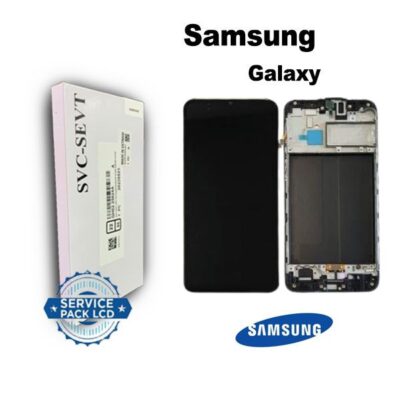 تاچ ال سی دی گوشی موبایل سامسونگ SAMSUNG M30 / M305 اورجینال سرویس پک شرکتی مشکی بافریم