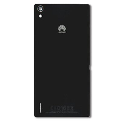 درب پشت گوشی هواوی HUAWEI P7 اورجینال مشکی سفید