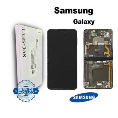 تاچ ال سی دی گوشی موبایل سامسونگ SAMSUNG Z FLIP 4 (5G) / F721 اورجینال سرویس پک شرکتی مشکی بافریم
