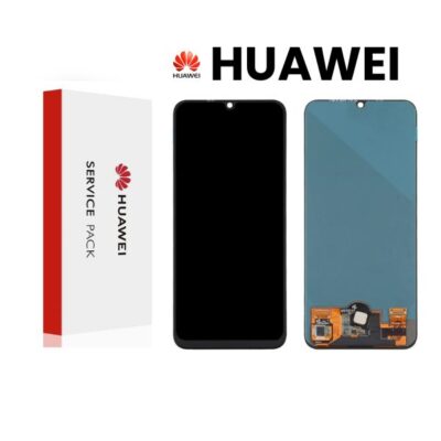 تاچ ال سی دی گوشی موبایل هواوی HUAWEI Y8P 2020 / P SMART S / HONOR 20 LITE / PLAY 4 اورجینال سرویس پک شرکتی مشکی
