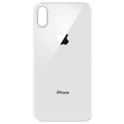 درب پشت گوشی آیفون IPHONE X سفید مشکی