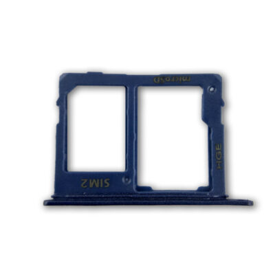 خشاب سیم کارت سامسونگ SAMSUNG J4 PLUS / J415 آبی مشکی نقره ای