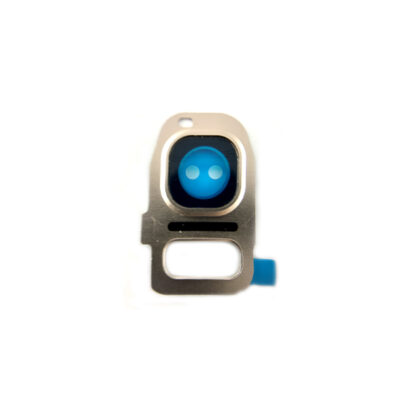 شیشه دوربین گوشی سامسونگ SAMSUNG S7 / G930 اورجینال رز گلد طلایی آبی سفید مشکی با فریم