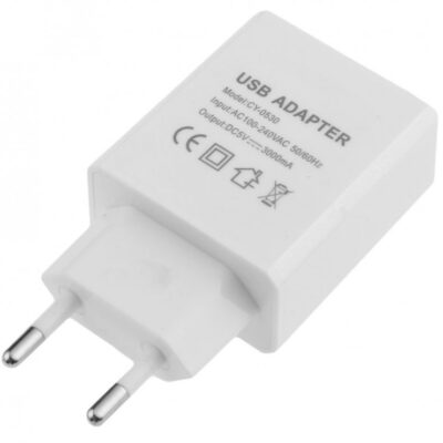 آداپتور 5 ولت 3A با خروجی USB مدل CY-0530