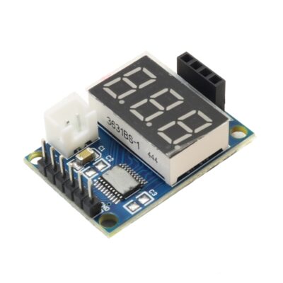 برد راه انداز ماژول اولتراسونیک SR04 با نمایشگر سون سگمنت