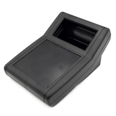 جعبه برد پلاستیکی رومیزی مشکی مدل BDC سایز 156x114x77mm