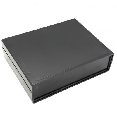 جعبه برد پلاستیکی چهار تکه مشکی 155x118x42mm