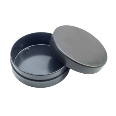 جعبه پلاستیکی گرد درب دار 60ml سایز 67x24mm