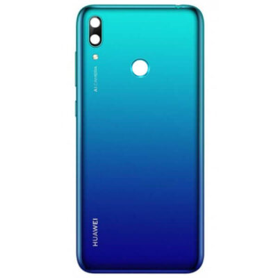 درب پشت گوشی هواوی HUAWEI Y7 PRIME 2019 اورجینال آبی مشکی طلایی