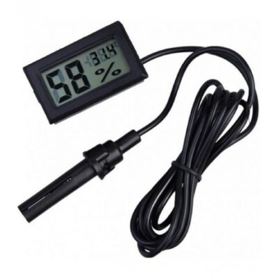 دماسنج و رطوبت سنج روپنلی سیم دار LX8011 رنگ مشکی