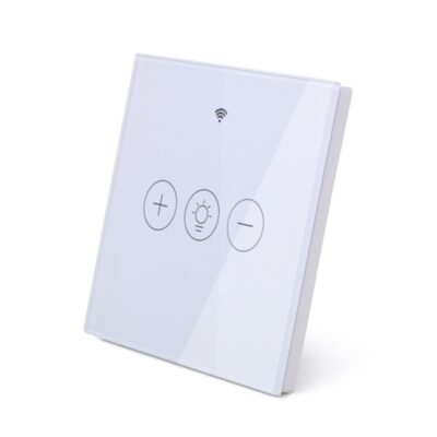 دیمر هوشمند لمسی TUYA سفید با قابلیت کنترل از طریق WiFi
