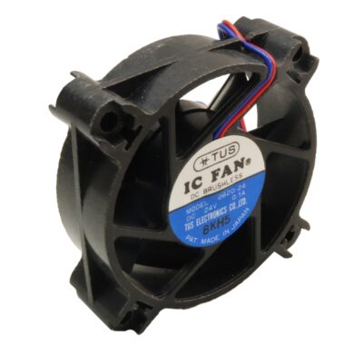 فن 24V دو سیمه سایز 6x6 ضخامت 2.0cm مارک IC FAN مدل 24-0620