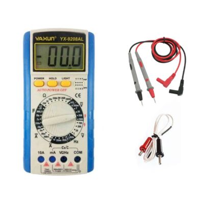 مولتی متر دیجیتال یاکسون YAXUN مدل YX-9208AL