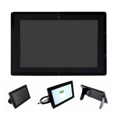 نمایشگر 10.1 اینچ رنگی IPS با تاچ خازنی 1280x800 با ورودی HDMI به همراه قاب مدل B محصول Waveshare